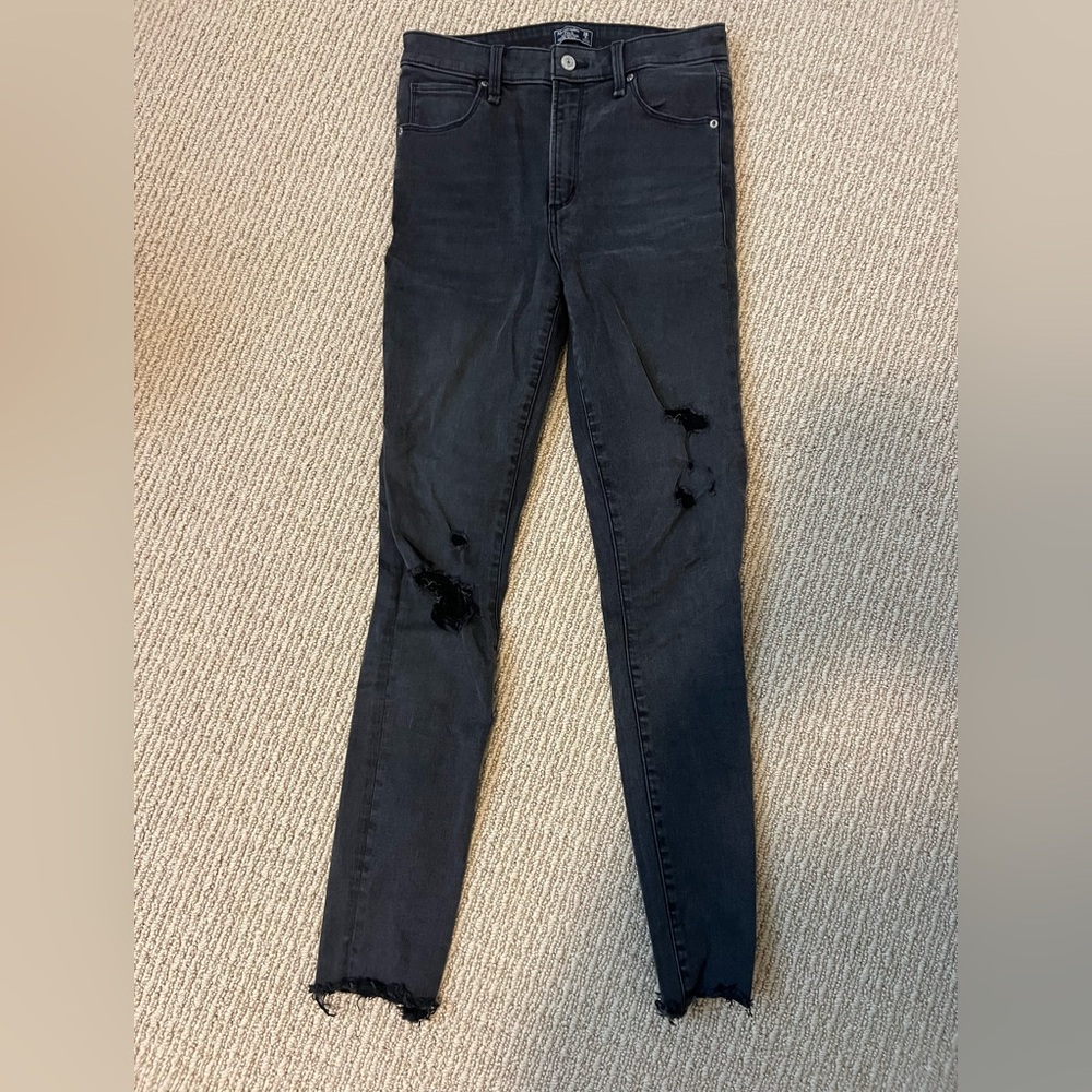 Abercrombie Simone High Rise Super Skinny Jeans